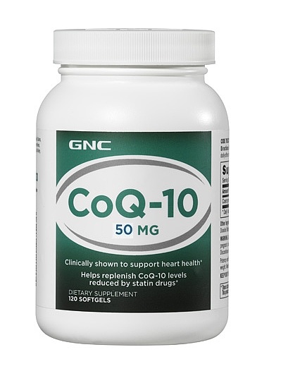 GNC Q 10 輔酵素 50mg 120軟膠囊